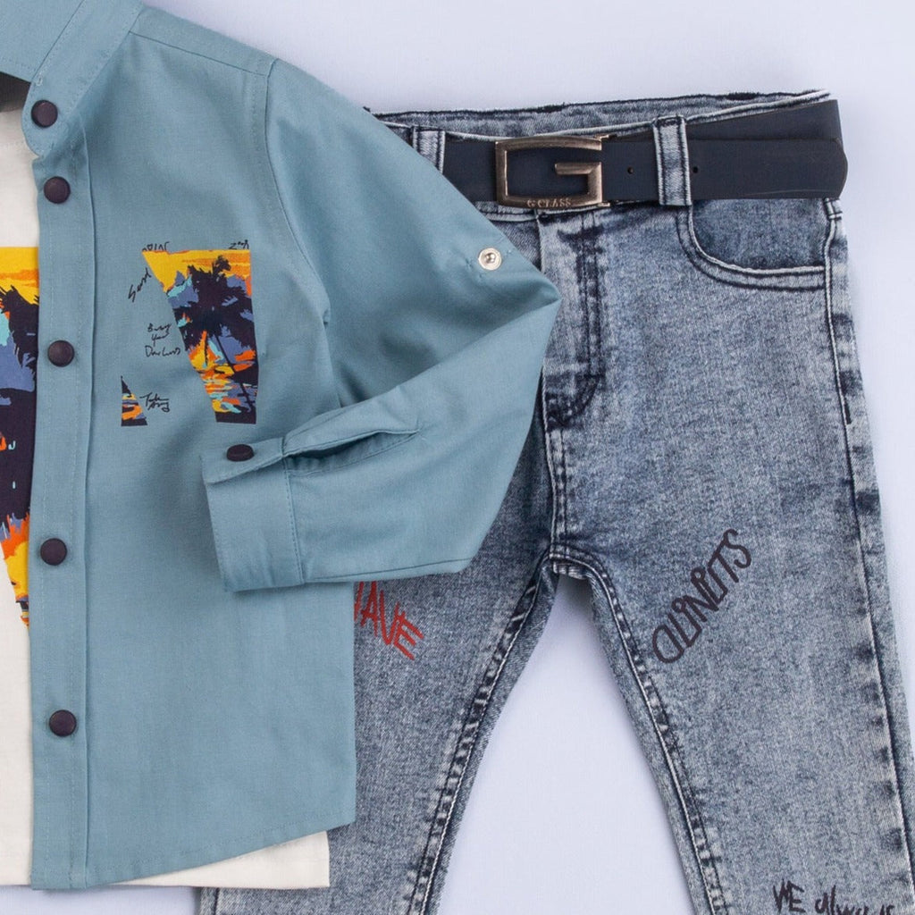 Splash Paint Boys Casual Set-2
