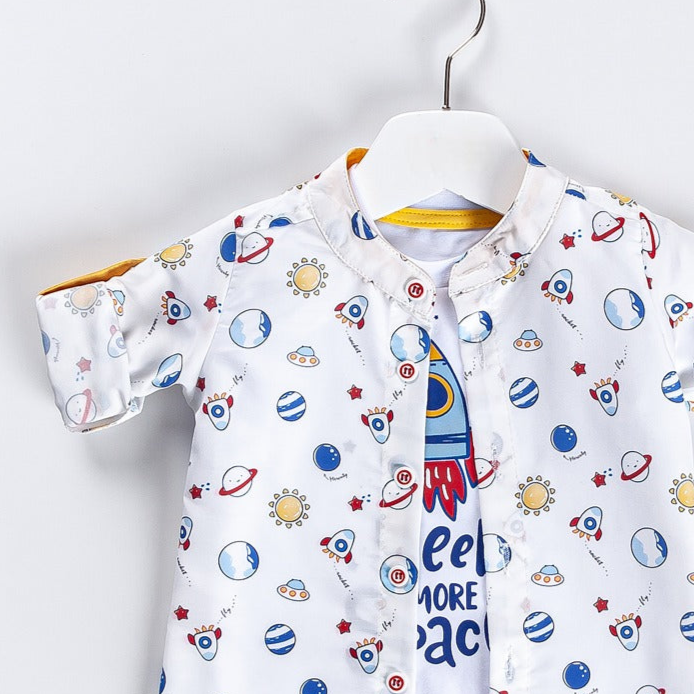 Little Astronaut Boys Casual Set-2