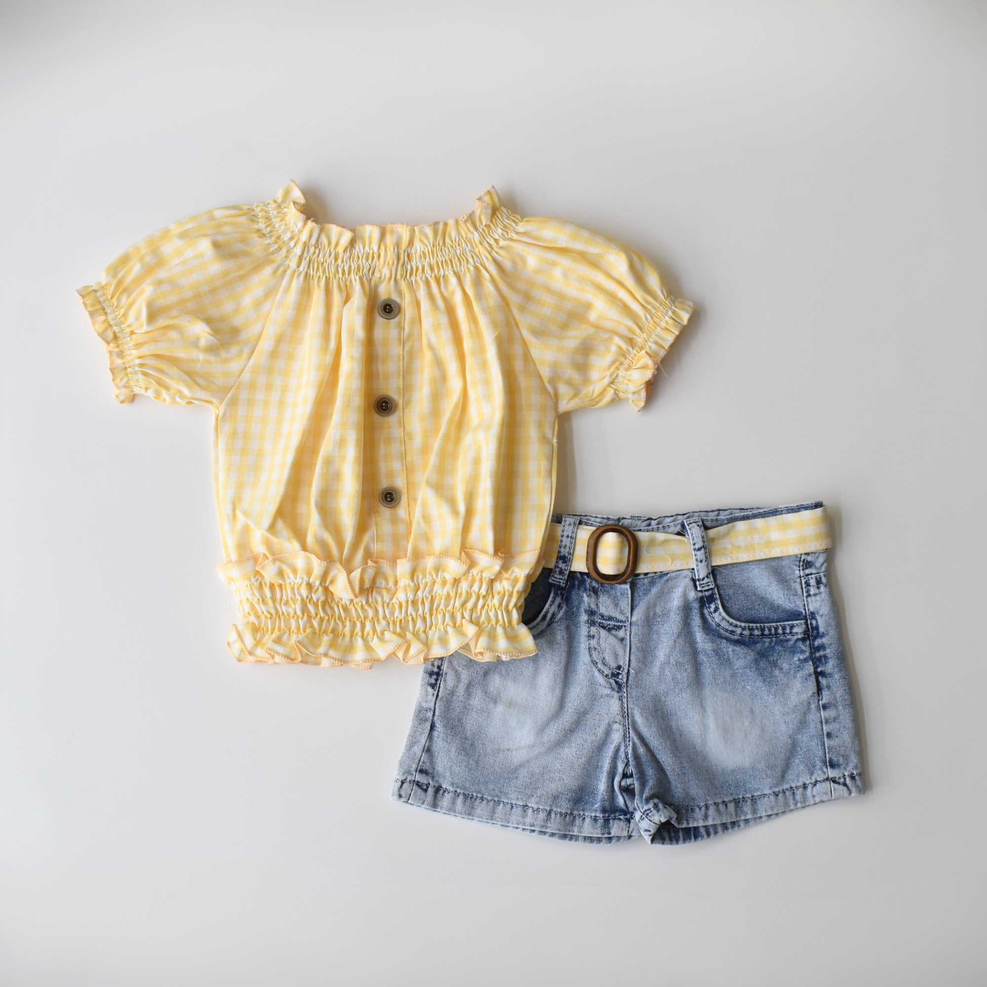 Picnic Chic Girls Denim Set