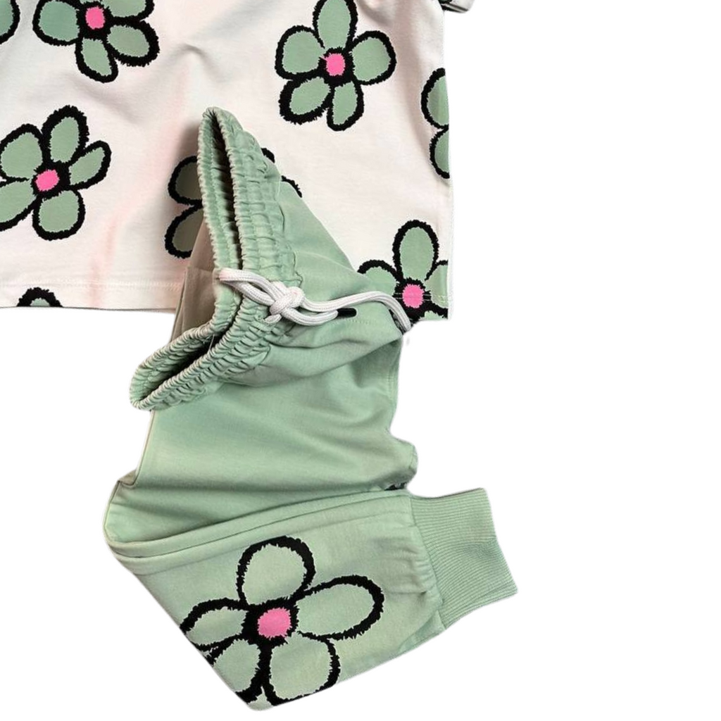 Daisy Bloom Jogger Set