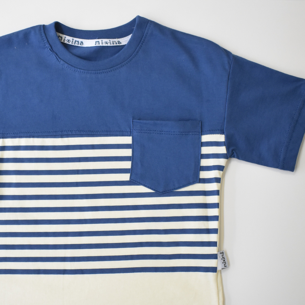 Classic Stripes Oversize Short Set-2