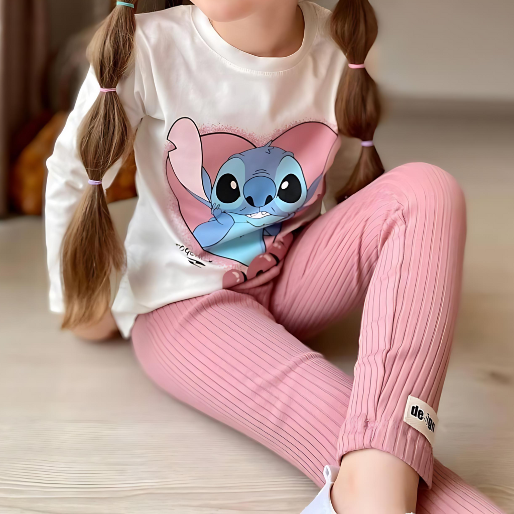 Sweet Stitch Leggings Set