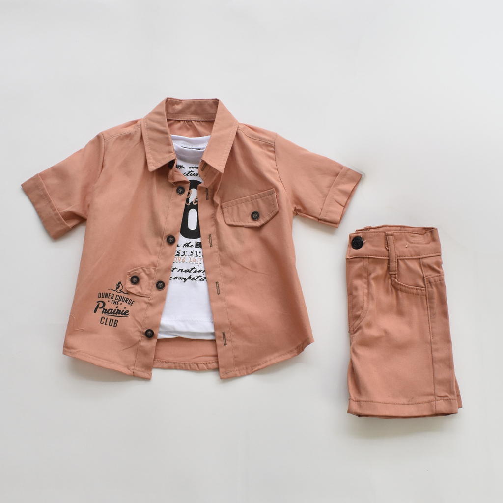 Stylish Summer Boys Dressy Set-0