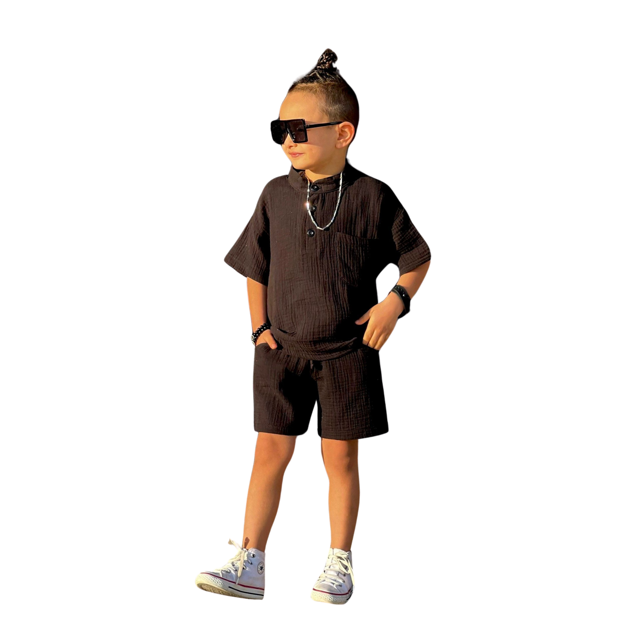 Mister Rapper Boys Casual Set-4