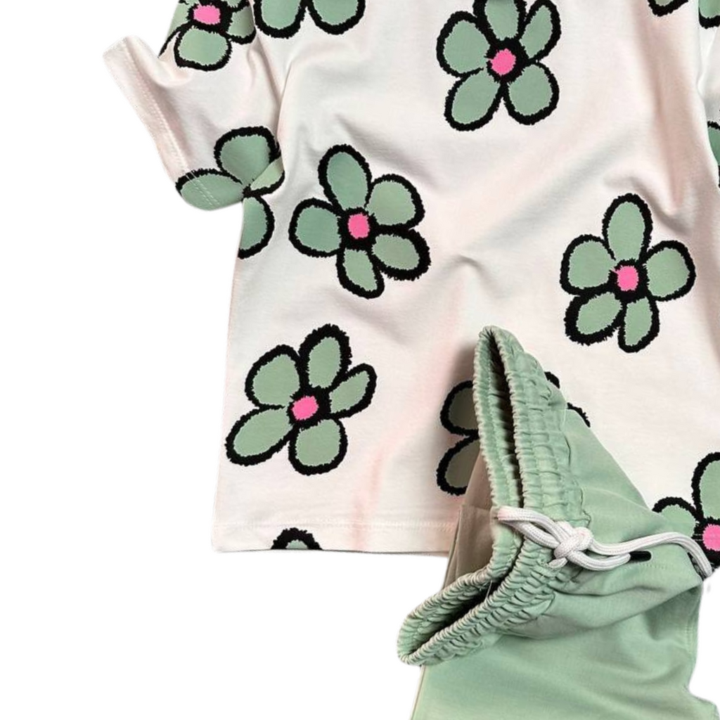 Daisy Bloom Jogger Set