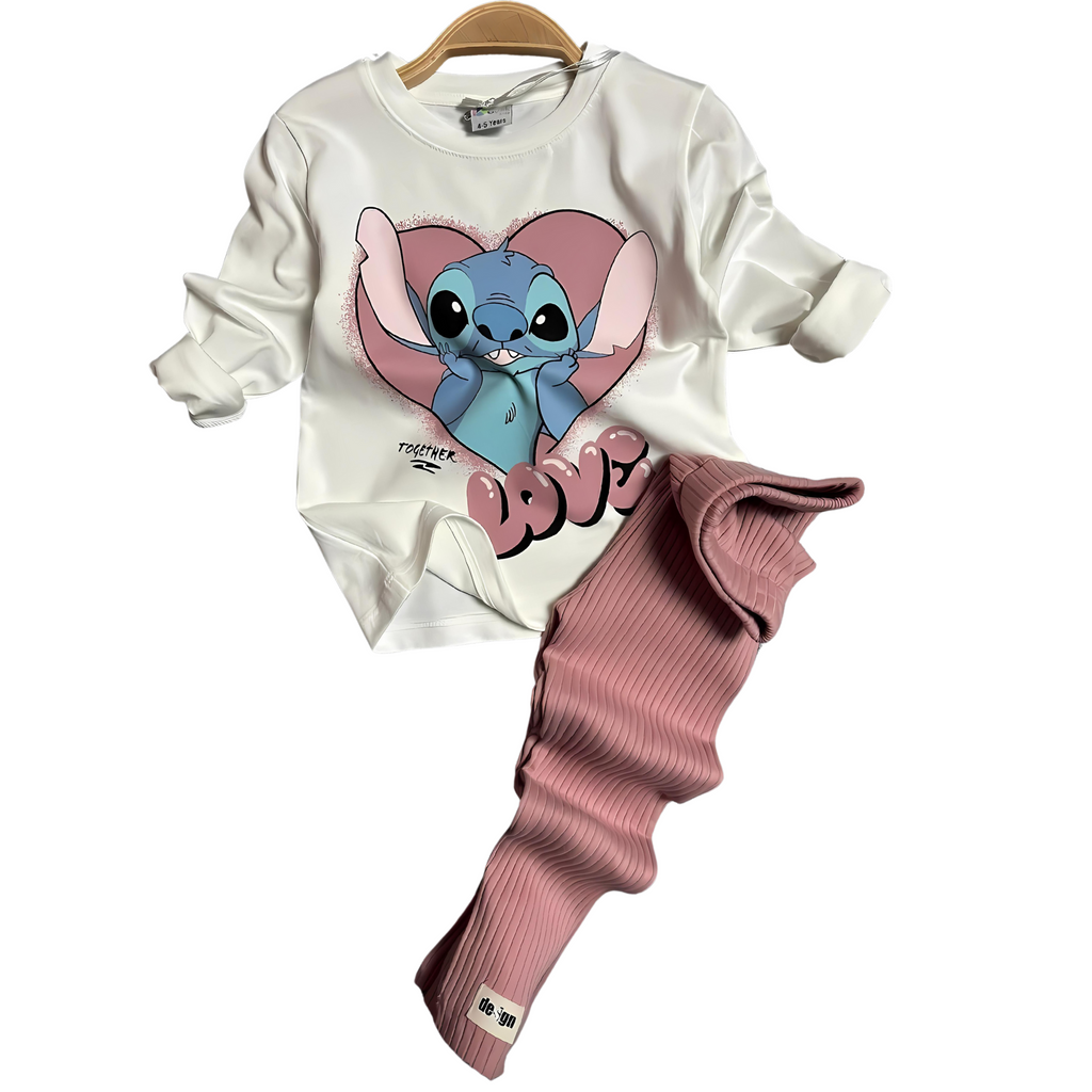 Sweet Stitch Leggings Set