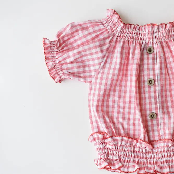 Picnic Chic Girls Denim Set