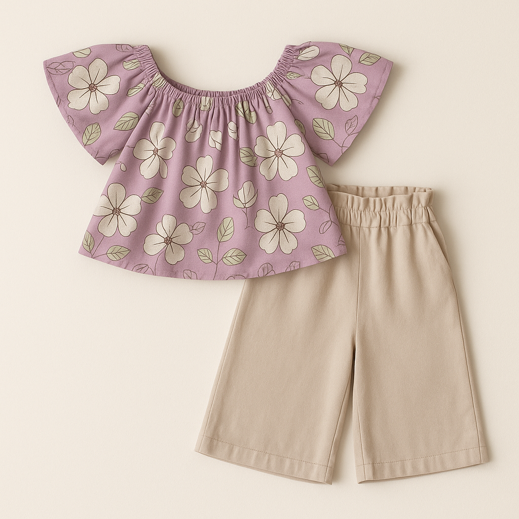 Floral Whispers Girls Set