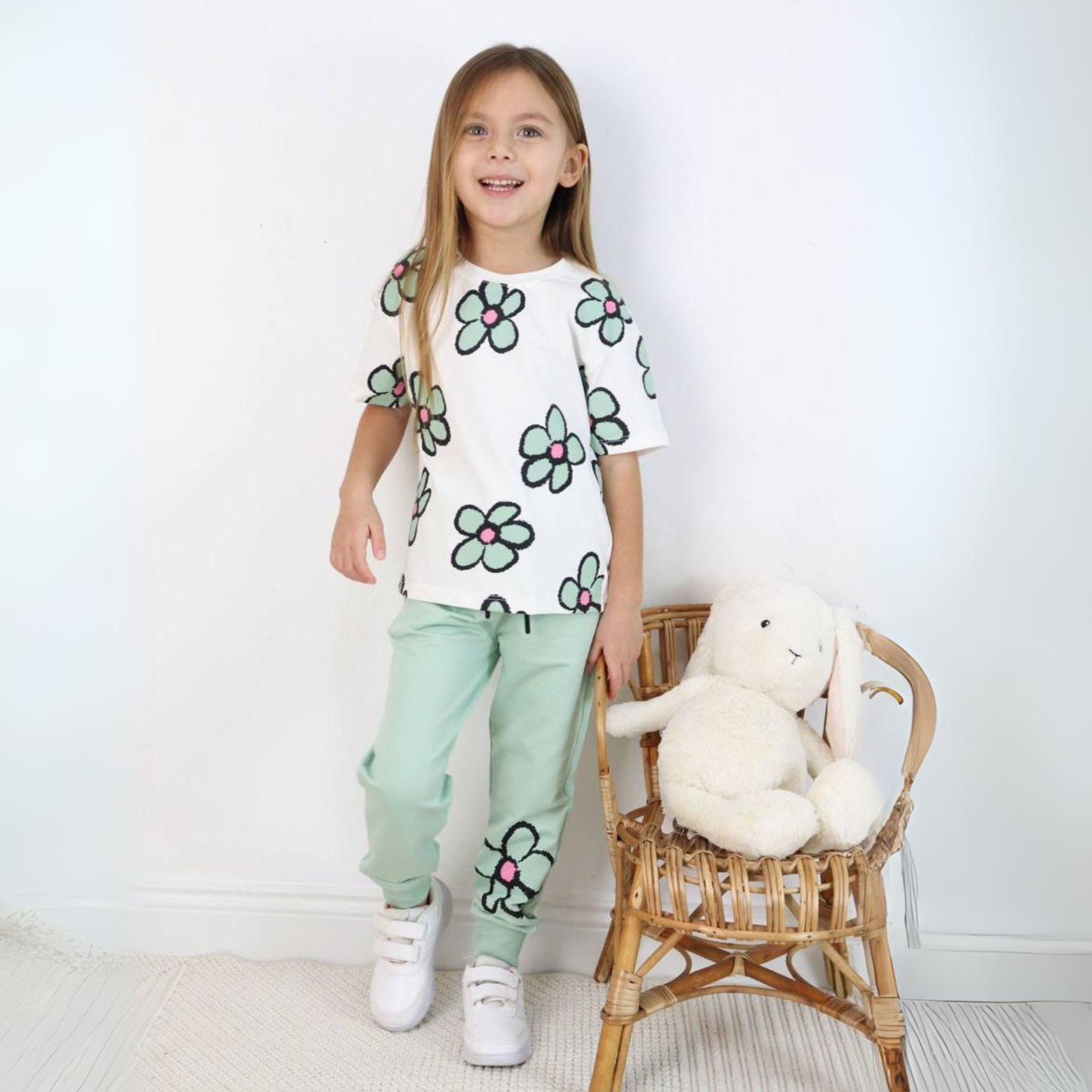 Daisy Bloom Jogger Set