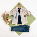 Slick Soldier Boys Casual Set-1