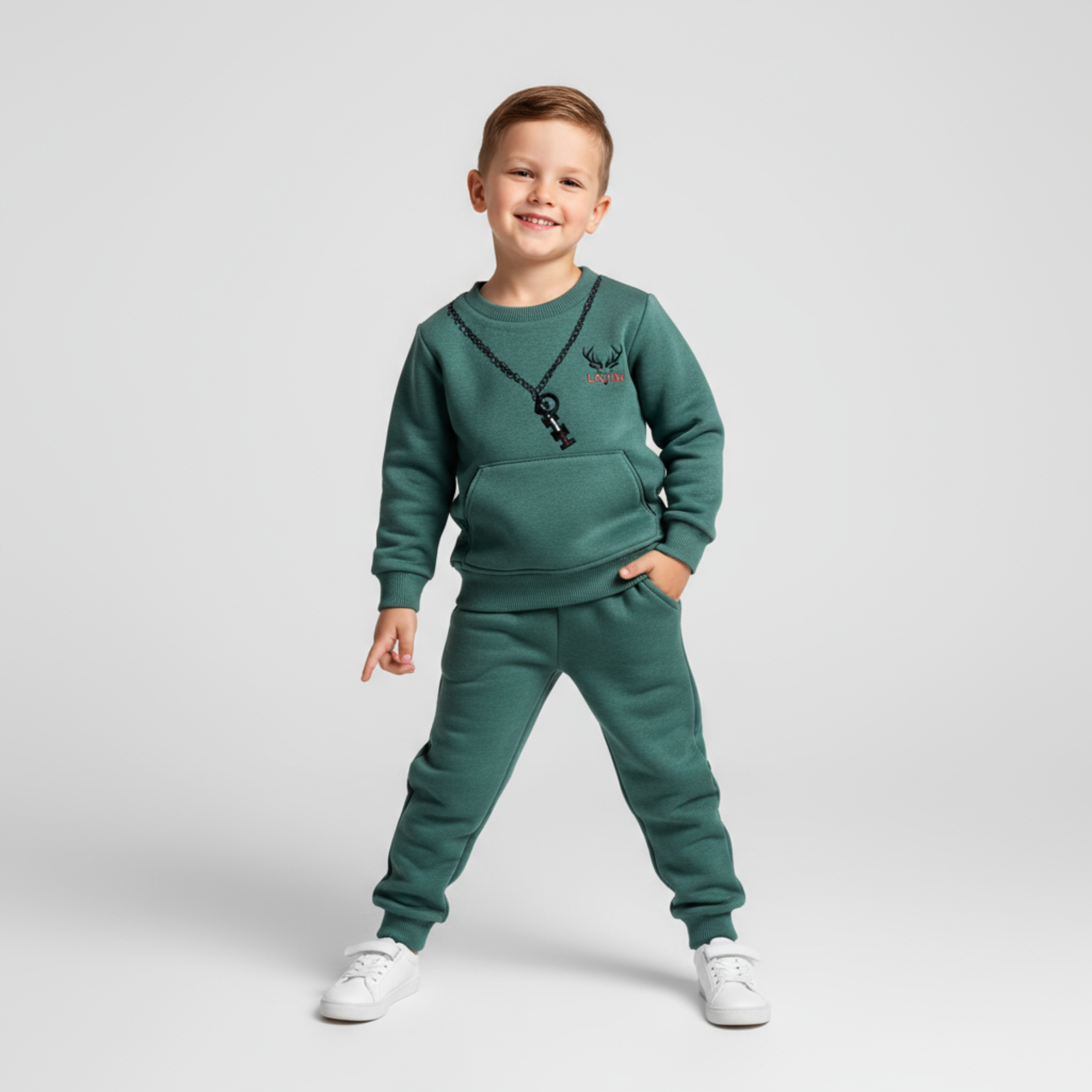 Fall King Boys Joggers Set