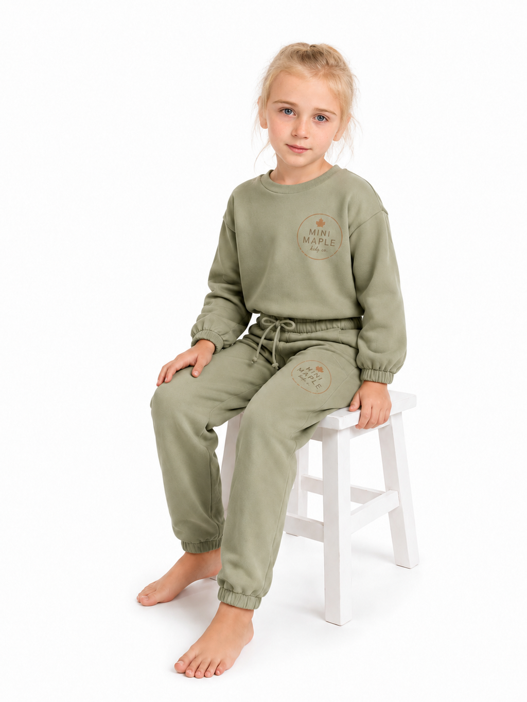 ⏳ Pre-Order | Mini Maple Signature Jogger Set