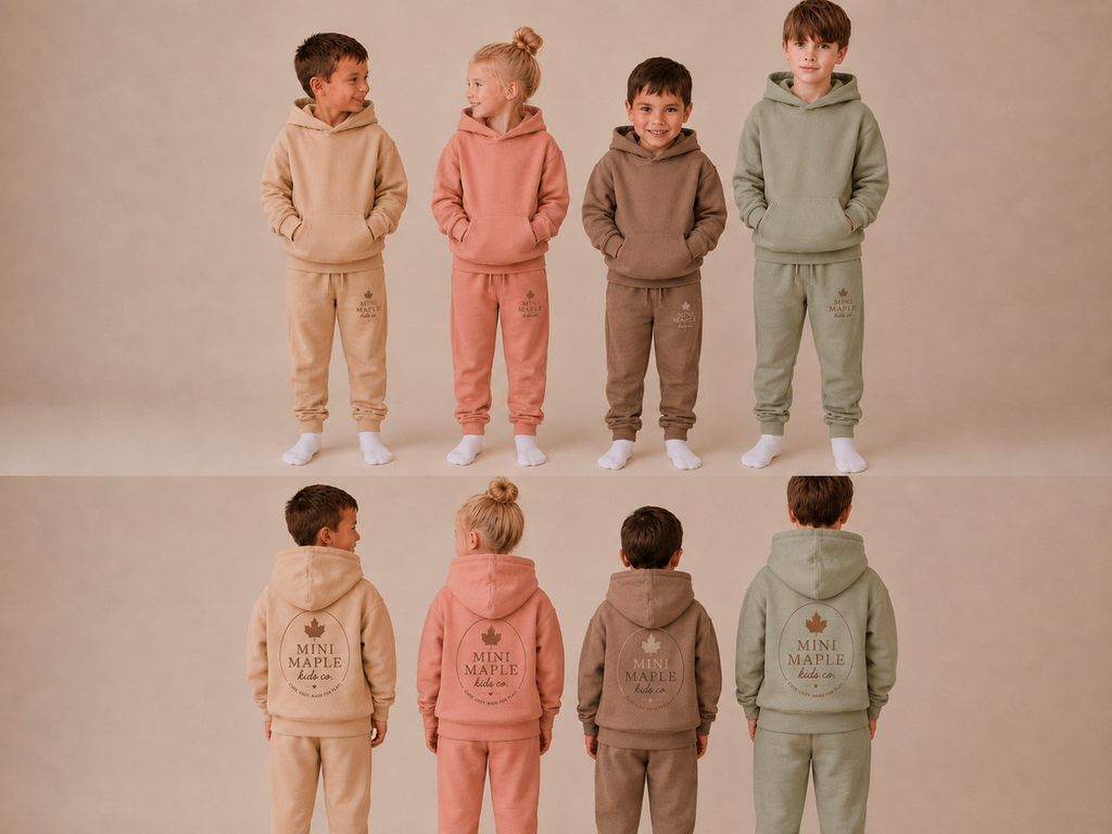 ⏳ Pre-Order | Mini Maple Signature Jogger Set