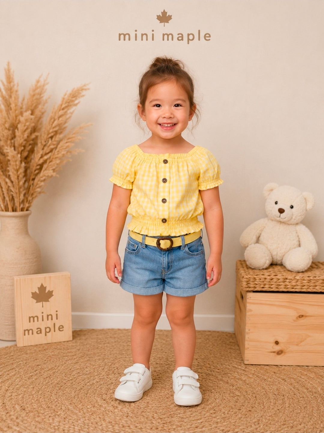 Picnic Chic Girls Denim Set